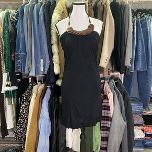 Wet Seal Black Strapless Dress